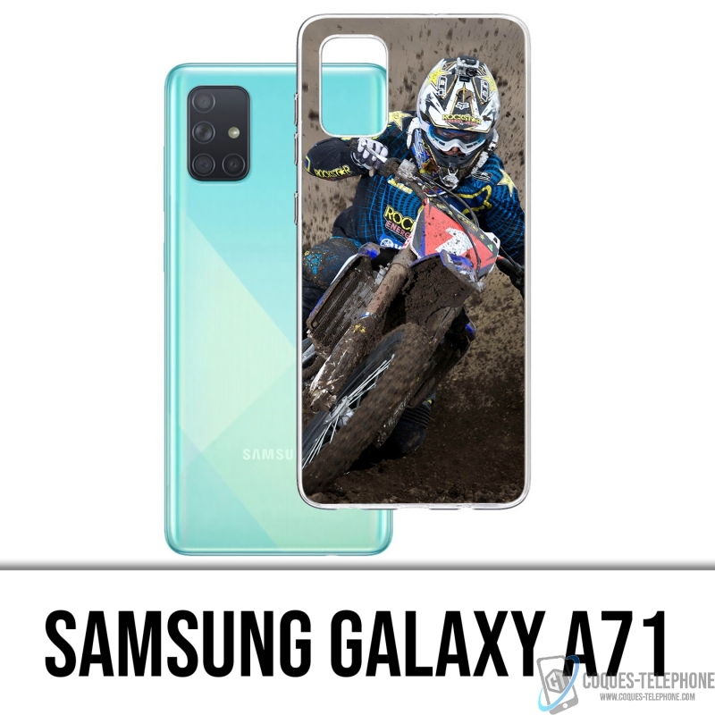 Funda Samsung Galaxy A71 - Motocross de barro