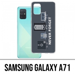 Samsung Galaxy A71 Case - Vergessen Sie nie Vintage