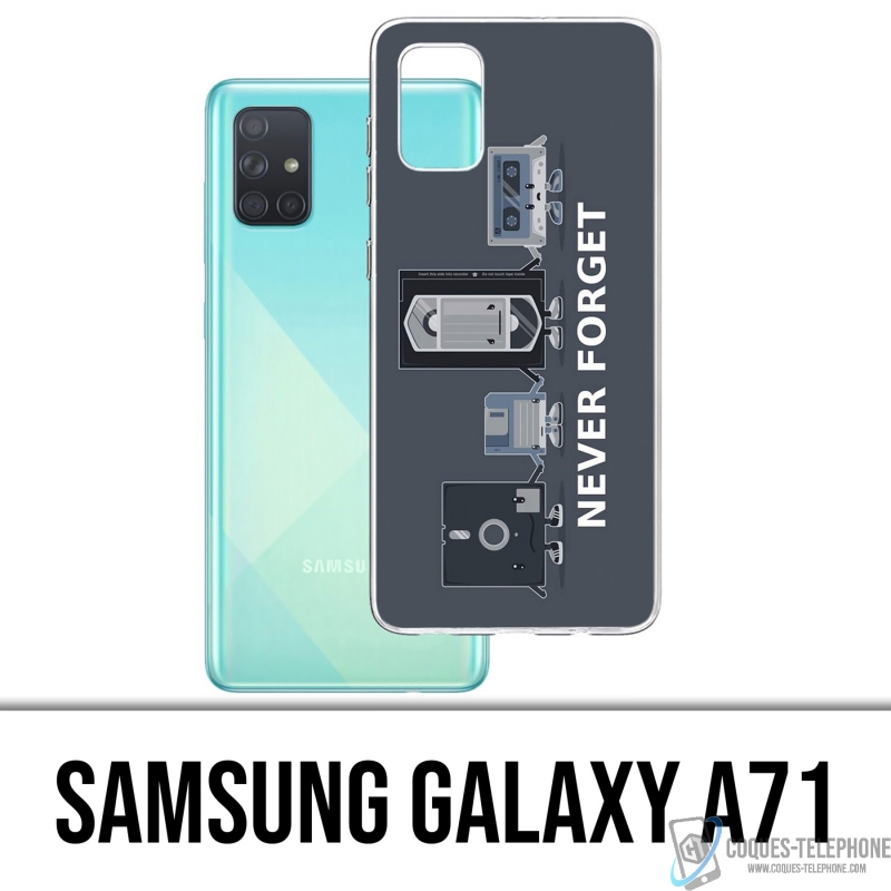Samsung Galaxy A71 Case - Vergessen Sie nie Vintage
