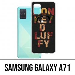 Samsung Galaxy A71 Case - One Piece Monkey D Ruffy