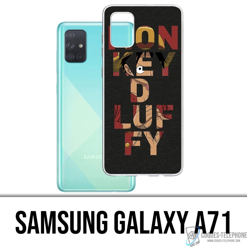 Custodia per Samsung Galaxy A71 - One Piece Monkey D Luffy