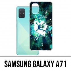 Samsung Galaxy A71 Case - Einteiliges Neongrün