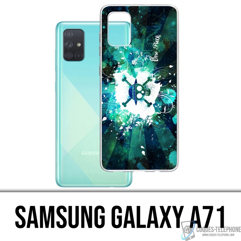 Coque Samsung Galaxy A71 - One Piece Neon Vert