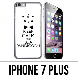 Funda iPhone 7 Plus - Keep Calm Pandicorn Panda Unicorn