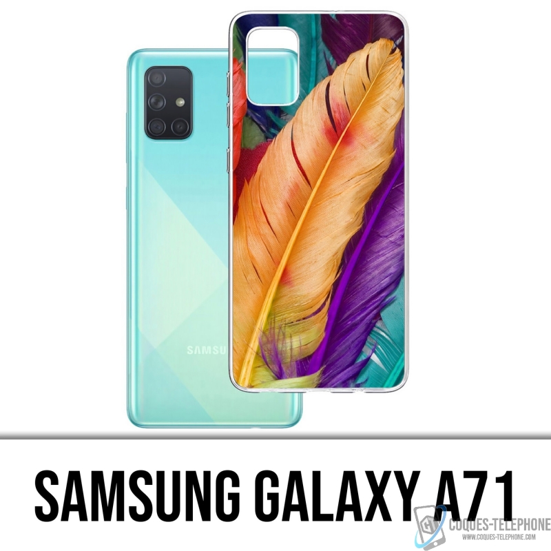 Samsung Galaxy A71 Case - Federn