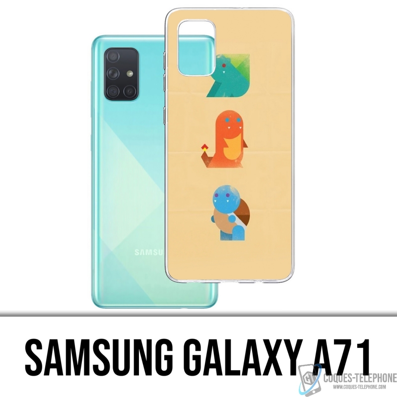 Coque Samsung Galaxy A71 - Pokemon Abstrait