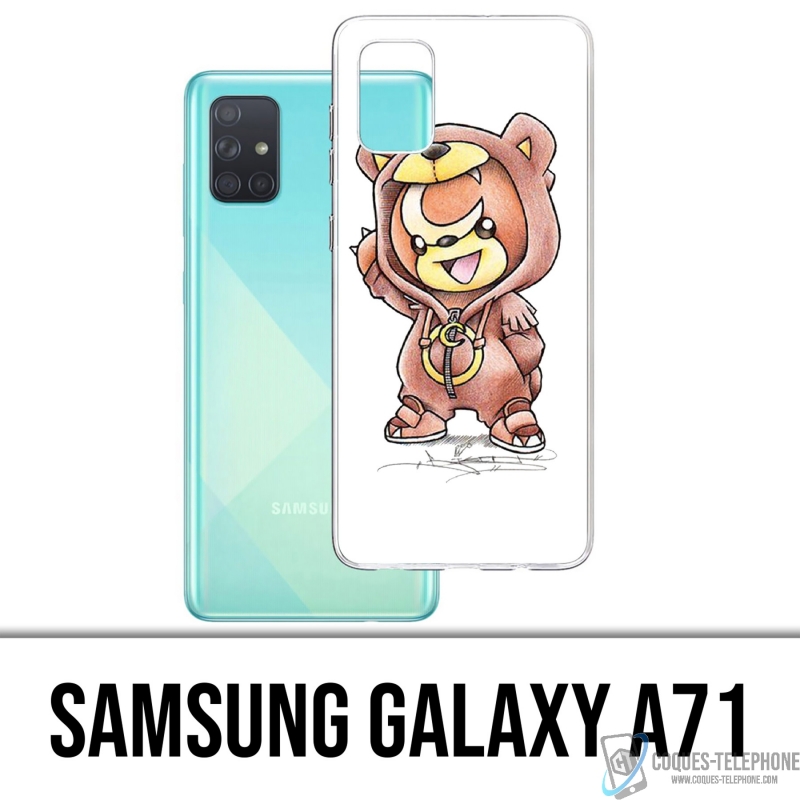 Funda Samsung Galaxy A71 - Pokemon Baby Teddiursa