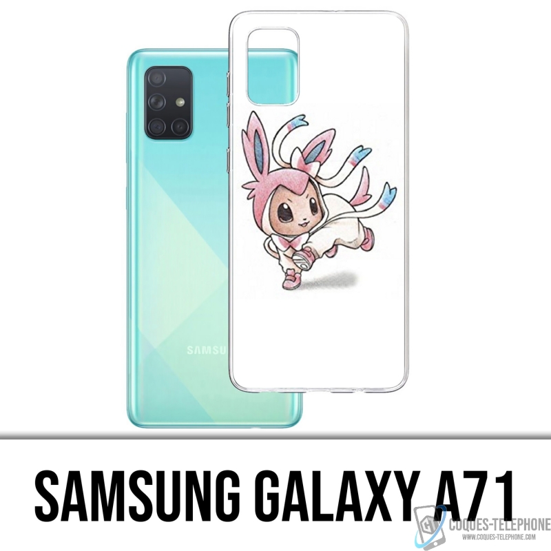 Coque Samsung Galaxy A71 - Pokémon Bébé Nymphali