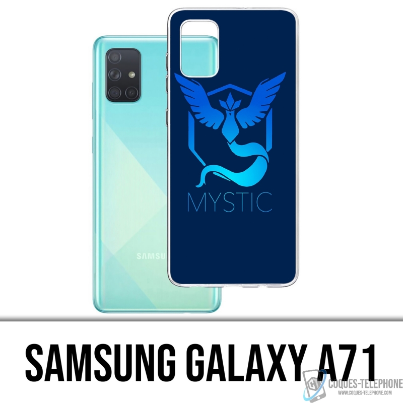 Coque Samsung Galaxy A71 - Pokémon Go Team Bleue