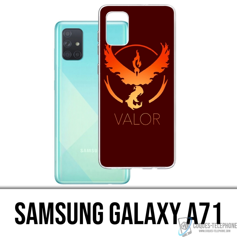 Coque Samsung Galaxy A71 - Pokémon Go Team Rouge