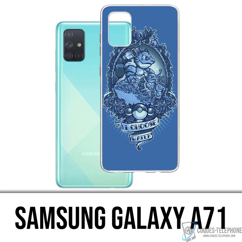 Custodie e protezioni Samsung Galaxy A71 - Pokémon Acqua