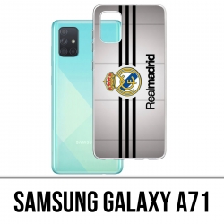 Funda Samsung Galaxy A71 - Rayas del Real Madrid