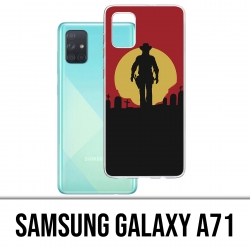 Samsung Galaxy A71 Case - Red Dead Redemption Sun.