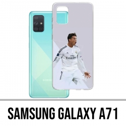 Funda Samsung Galaxy A71 - Ronaldo Lowpoly