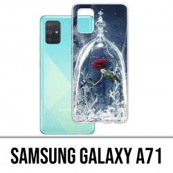 Samsung Galaxy A71 Case - Die Schöne und das Biest Rose