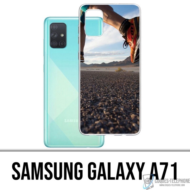 Custodia per Samsung Galaxy A71 - In esecuzione