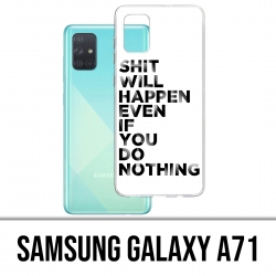 Custodia per Samsung Galaxy A71 - Accadrà Merda