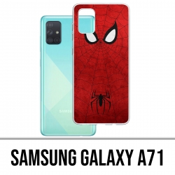 Funda Samsung Galaxy A71 - Diseño artístico de Spiderman