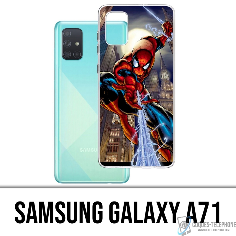 Coque Samsung Galaxy A71 - Spiderman Comics