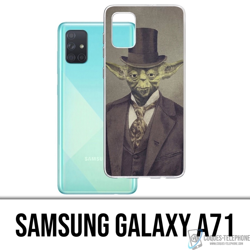 Coque Samsung Galaxy A71 - Star Wars Vintage Yoda