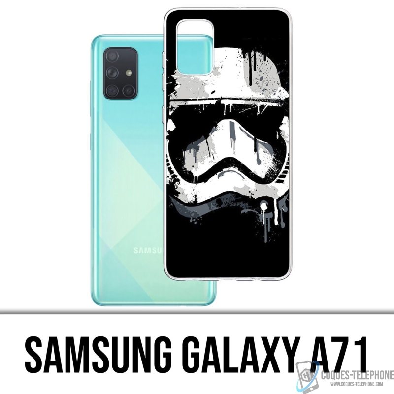 Samsung Galaxy A71 Case - Stormtrooper Paint