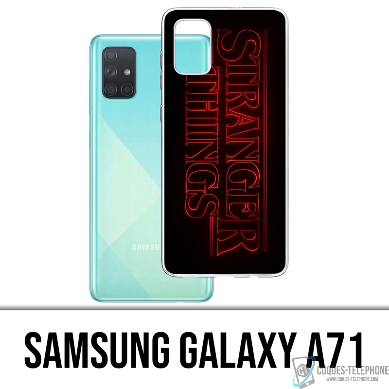 Samsung Galaxy A71 Case - Stranger Things Logo