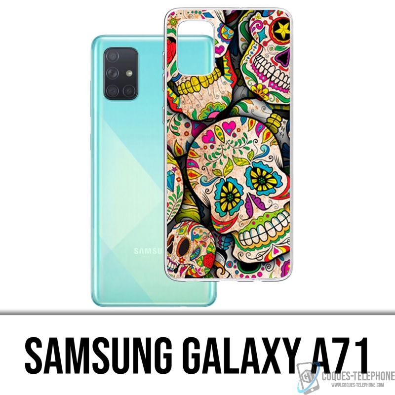 Coque Samsung Galaxy A71 - Sugar Skull