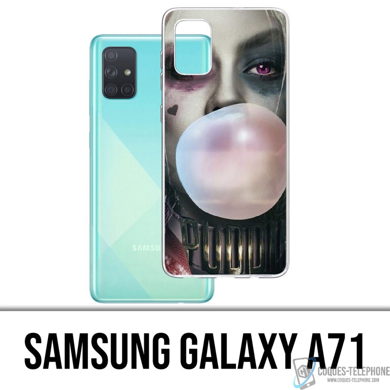 Coque Samsung Galaxy A71 - Suicide Squad Harley Quinn Bubble Gum