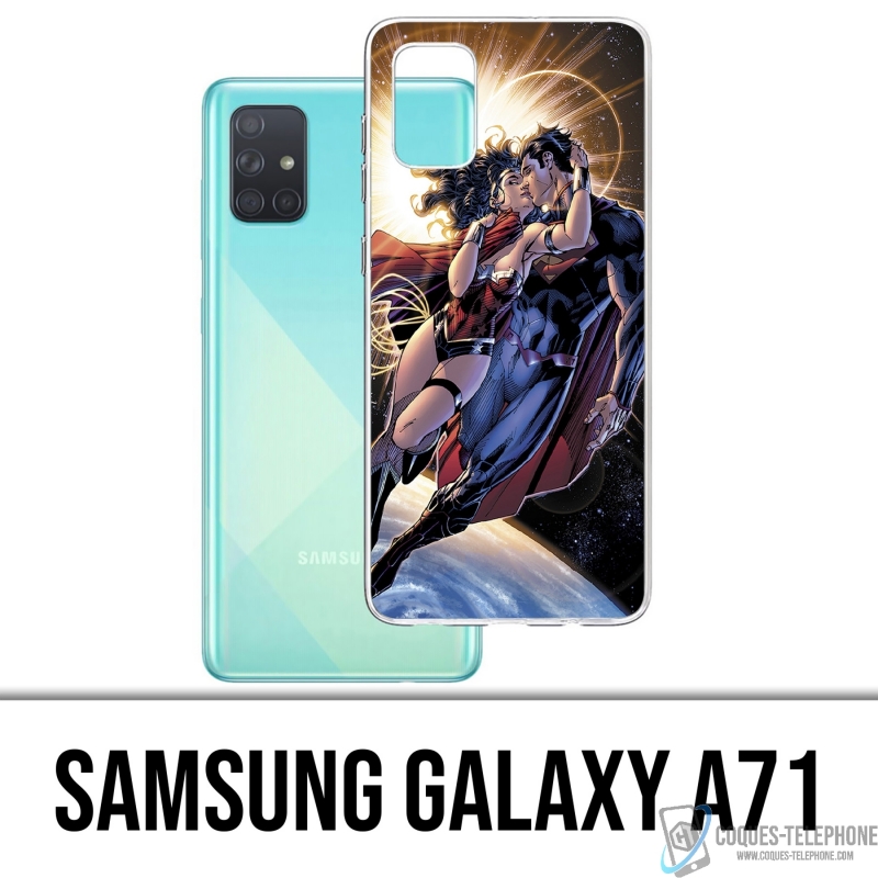 Funda Samsung Galaxy A71 - Superman Wonderwoman