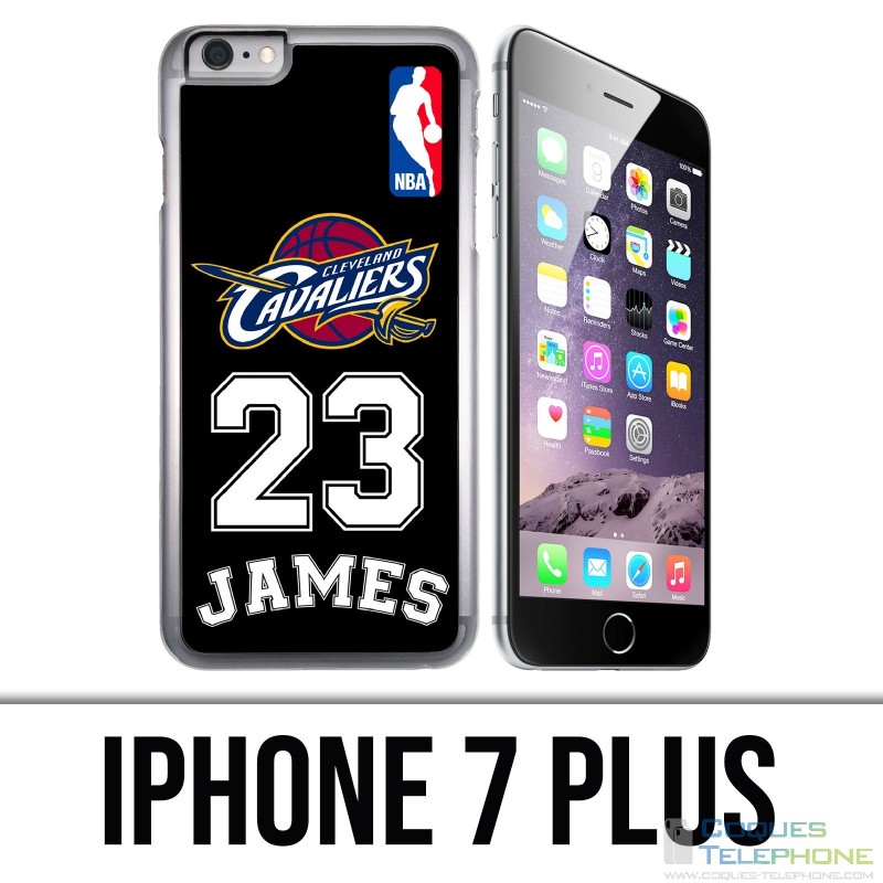 Custodia per iPhone 7 Plus - Lebron James Black