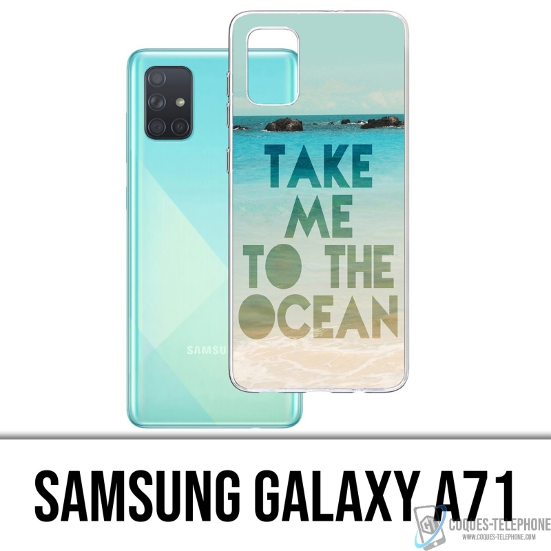 Custodia per Samsung Galaxy A71 - Take Me Ocean