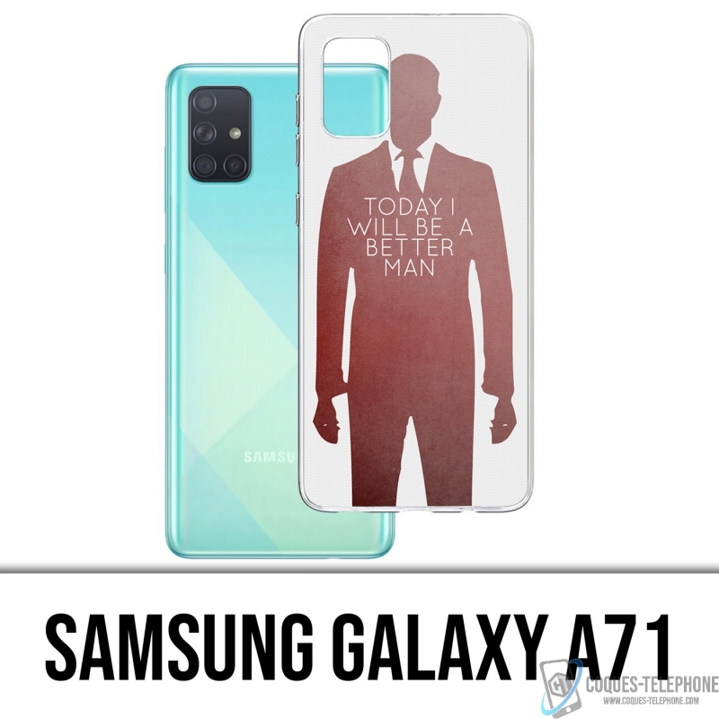 Samsung Galaxy A71 Case - Heute besserer Mann