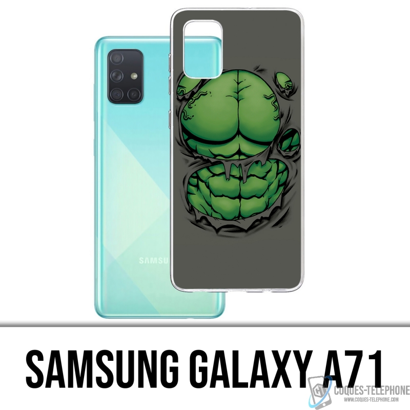 Custodia per Samsung Galaxy A71 - Torso di Hulk