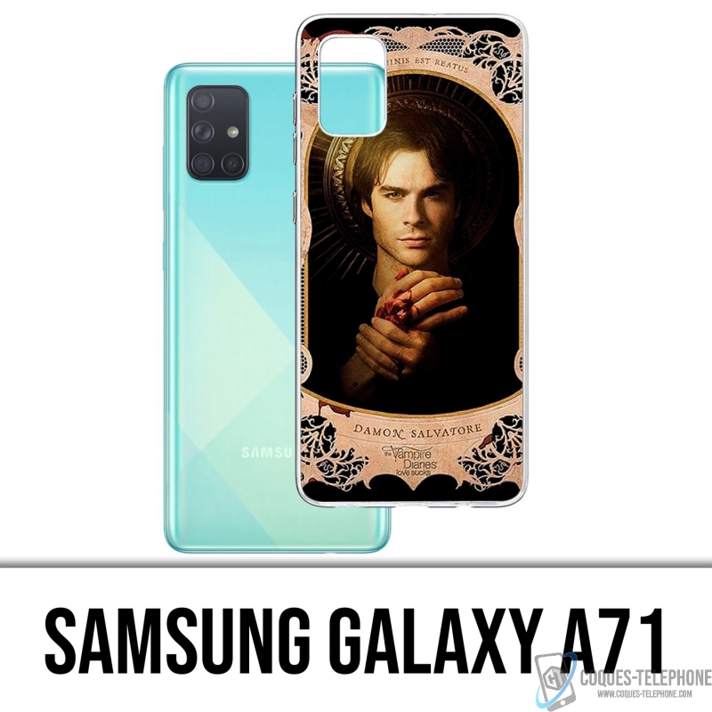 Coque Samsung Galaxy A71 - Vampire Diaries Damon