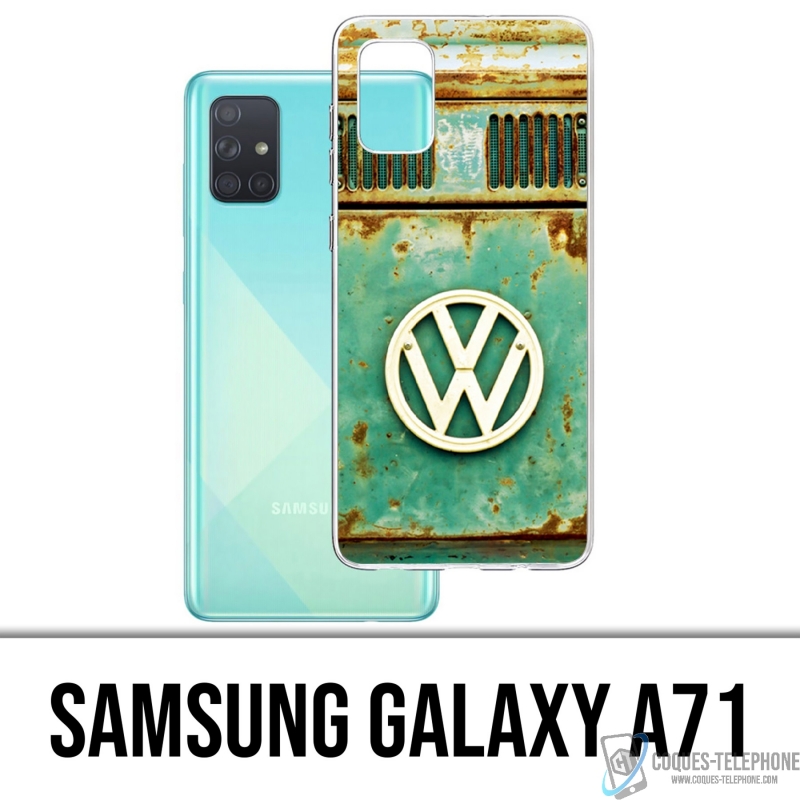 Custodia per Samsung Galaxy A71 - Logo Vintage Vw