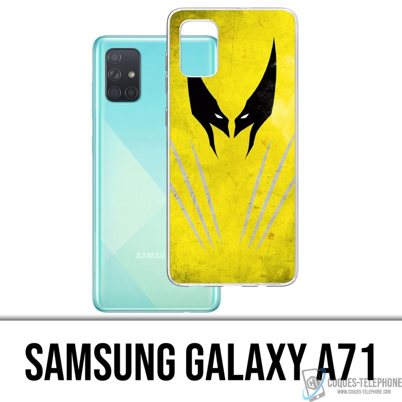 Samsung Galaxy A71 Case - Xmen Wolverine Art Design