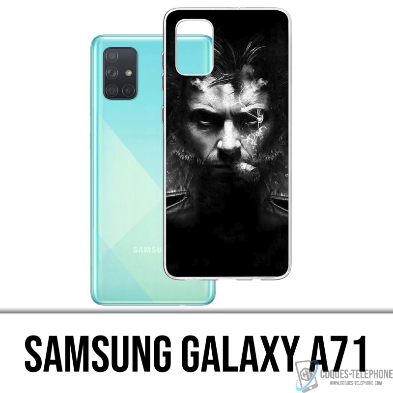 Funda Samsung Galaxy A71 - Xmen Wolverine Cigar
