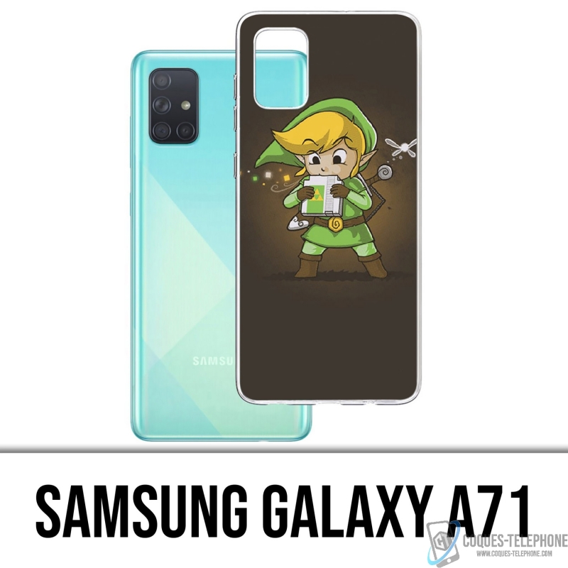 Coque Samsung Galaxy A71 - Zelda Link Cartouche