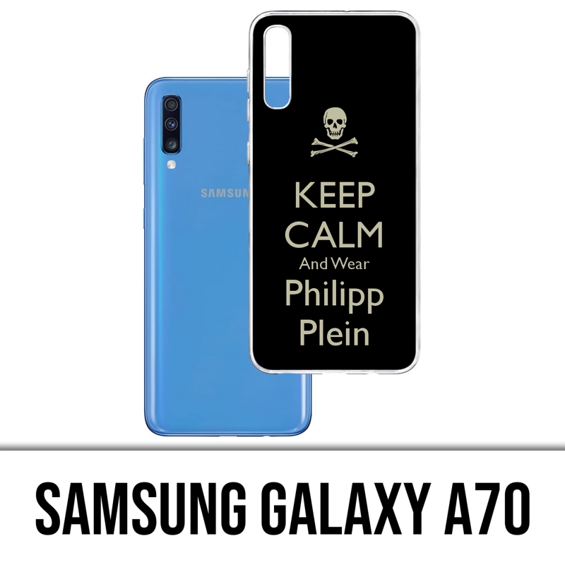 Custodia Samsung Galaxy A70 - Mantieni la calma Philipp Plein