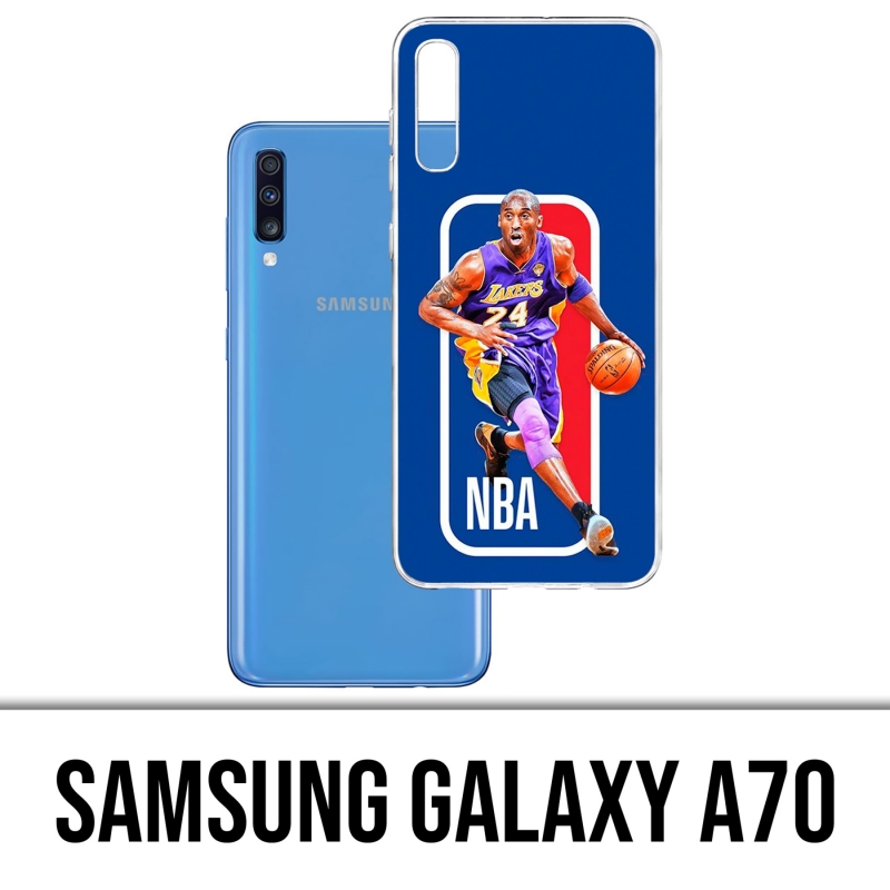 Custodia per Samsung Galaxy A70 - Kobe Bryant Logo Nba