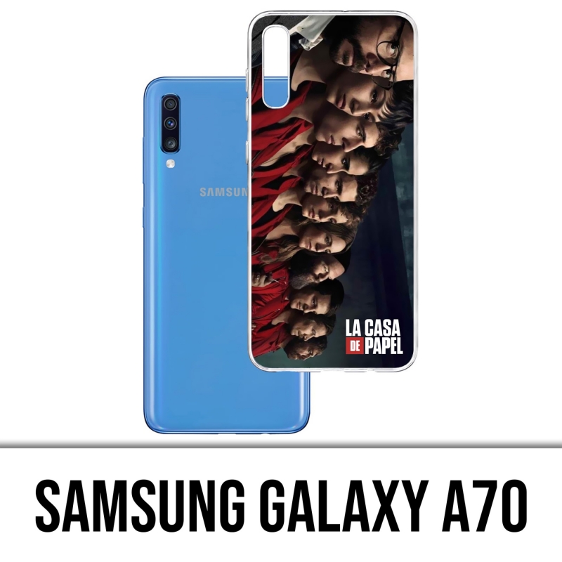 Funda Samsung Galaxy A70 - La Casa De Papel - Equipo