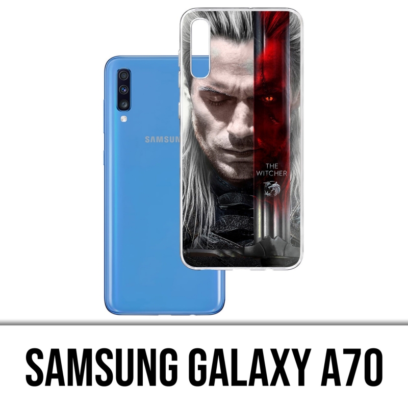 Custodia per Samsung Galaxy A70 - Witcher Blade Sword