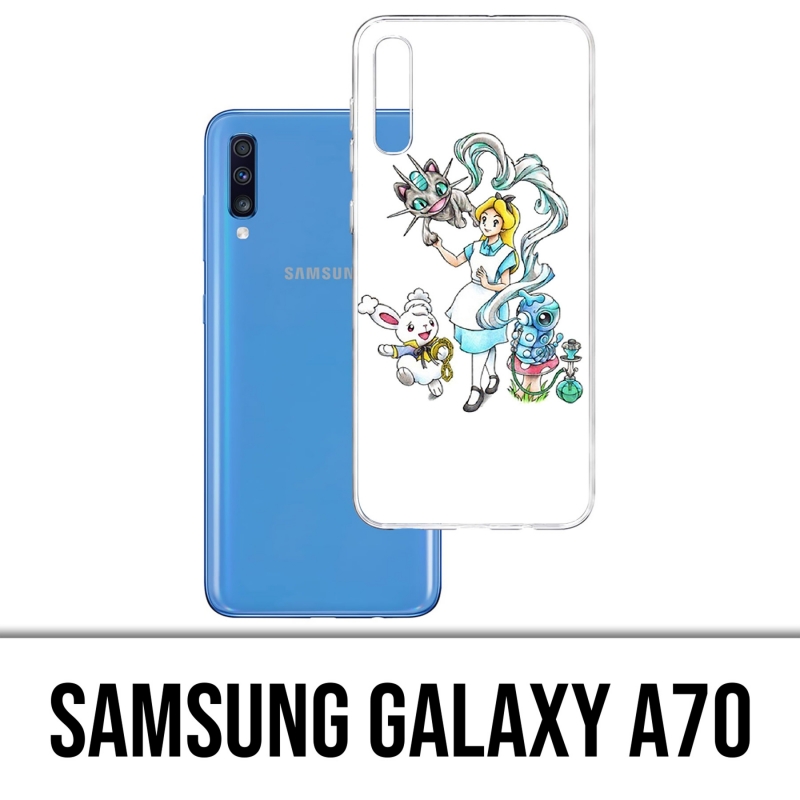 Funda Samsung Galaxy A70 - Pokémon Alicia en el país de las maravillas