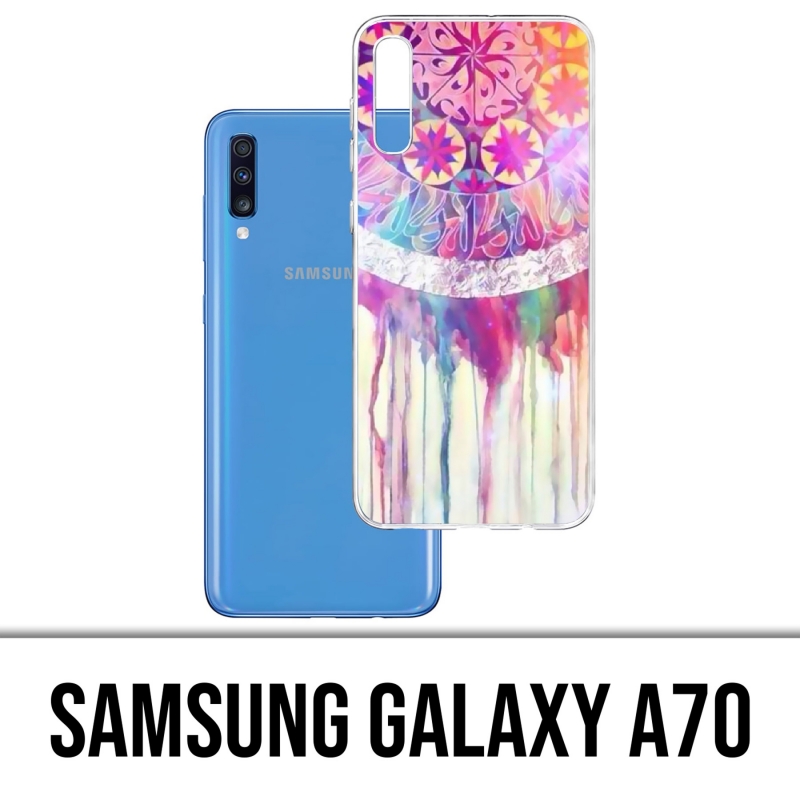 Custodia per Samsung Galaxy A70 - Pittura Acchiappasogni