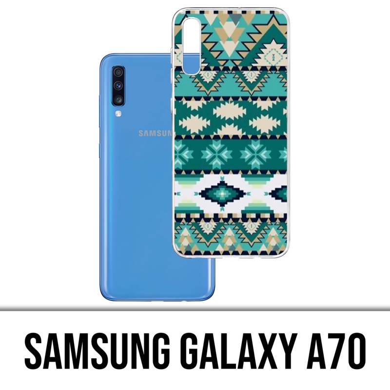 Custodia per Samsung Galaxy A70 - Verde azteco