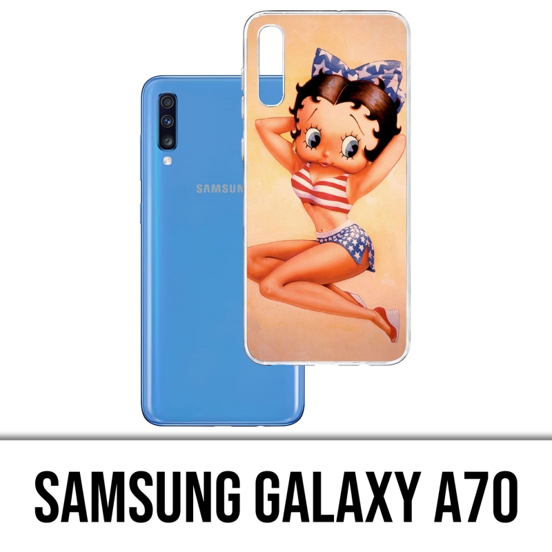 Coque Samsung Galaxy A70 - Betty Boop Vintage