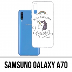 Funda Samsung Galaxy A70 - Bitch Please Unicorn Unicorn