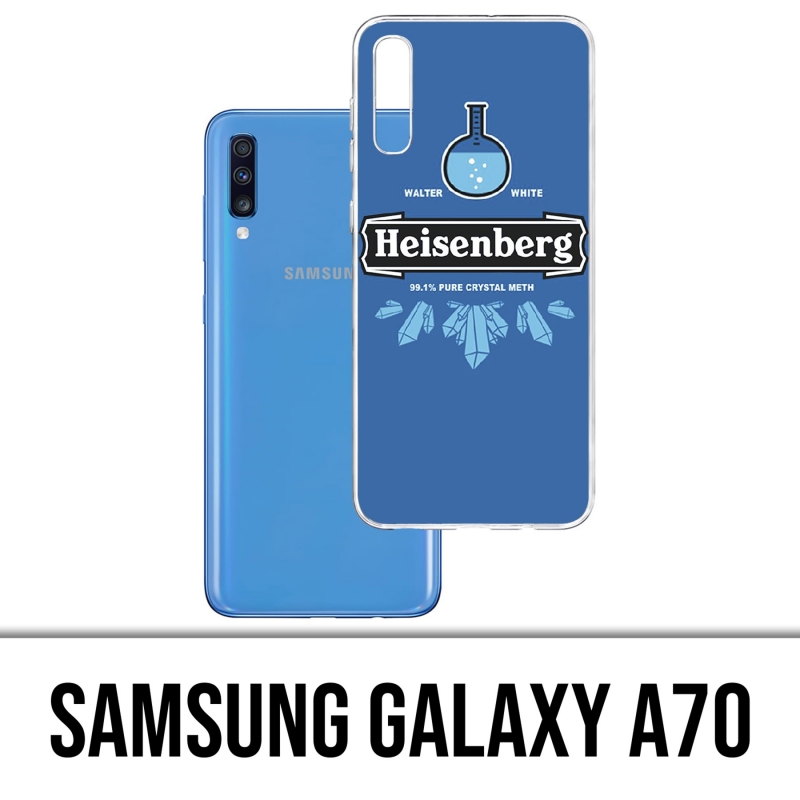 Coque Samsung Galaxy A70 - Braeking Bad Heisenberg Logo