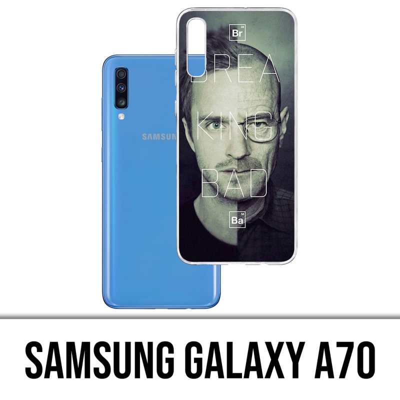 Coque Samsung Galaxy A70 - Breaking Bad Visages