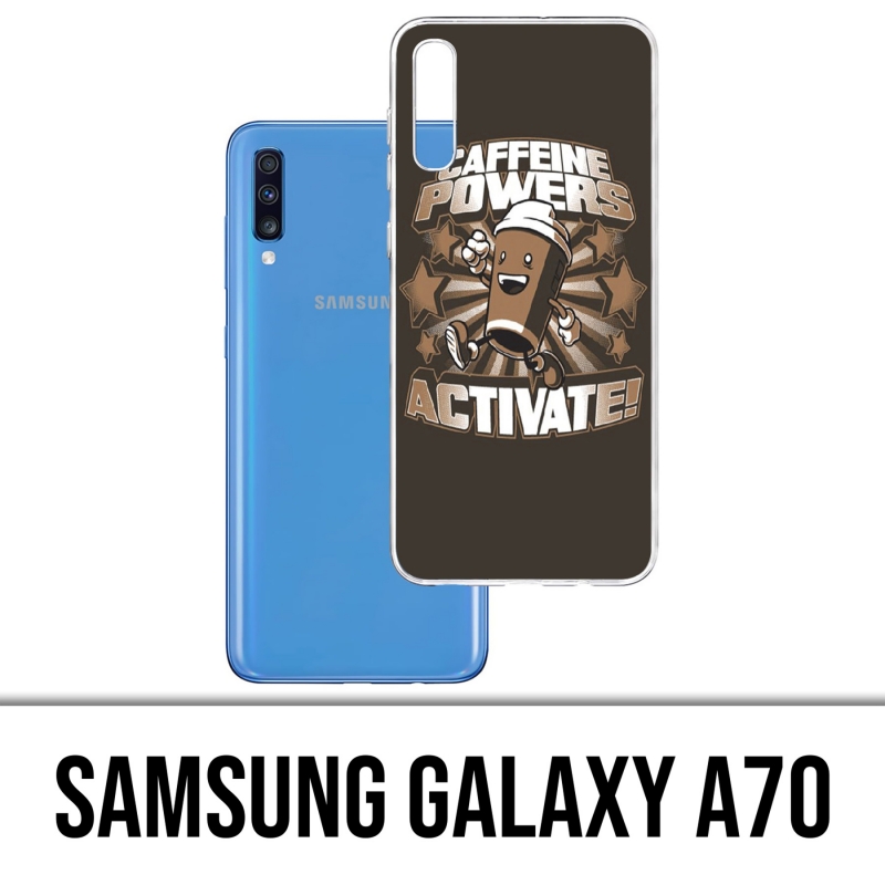 Samsung Galaxy A70 Case - Cafeine Power
